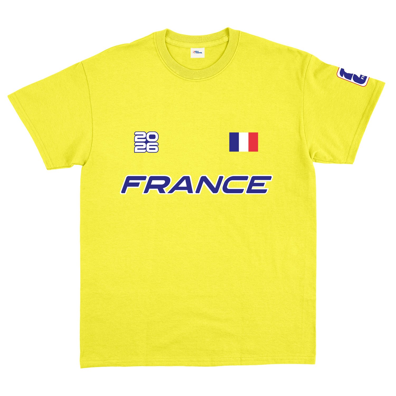Fransa 2026 Tişört L - Sarı