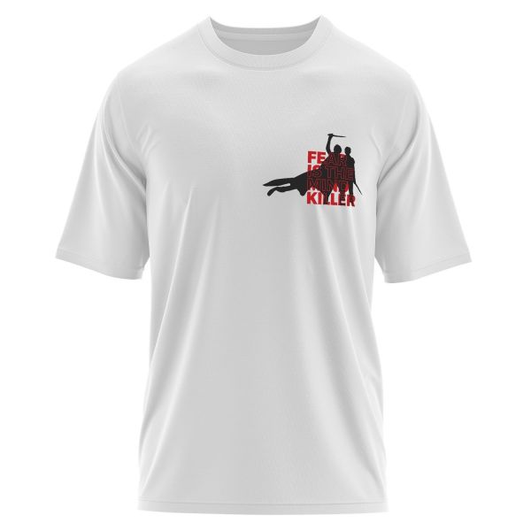Fear Is The Mind Killer | Dune Oversize Tişört L - Beyaz