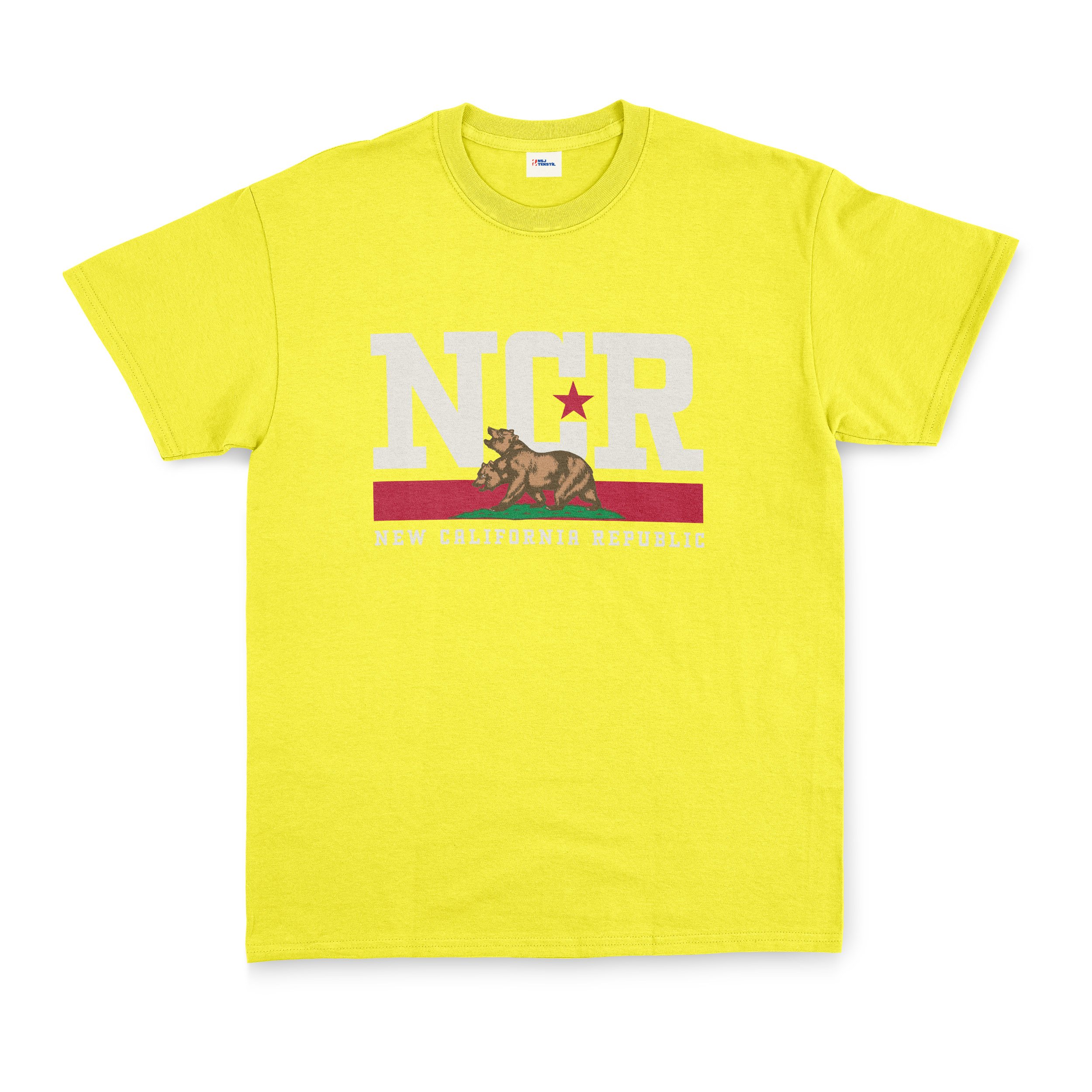 NCR | Fallout Premium Tişört S - Sarı