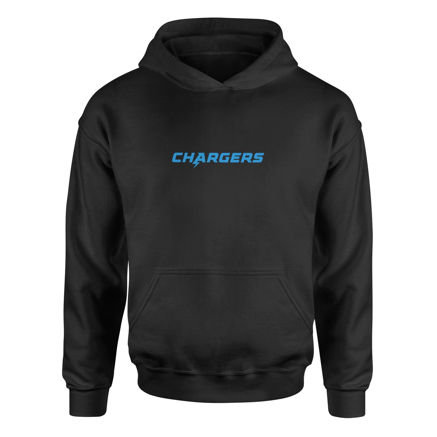 LA CHARGERS Iconic Hoodie L - Siyah