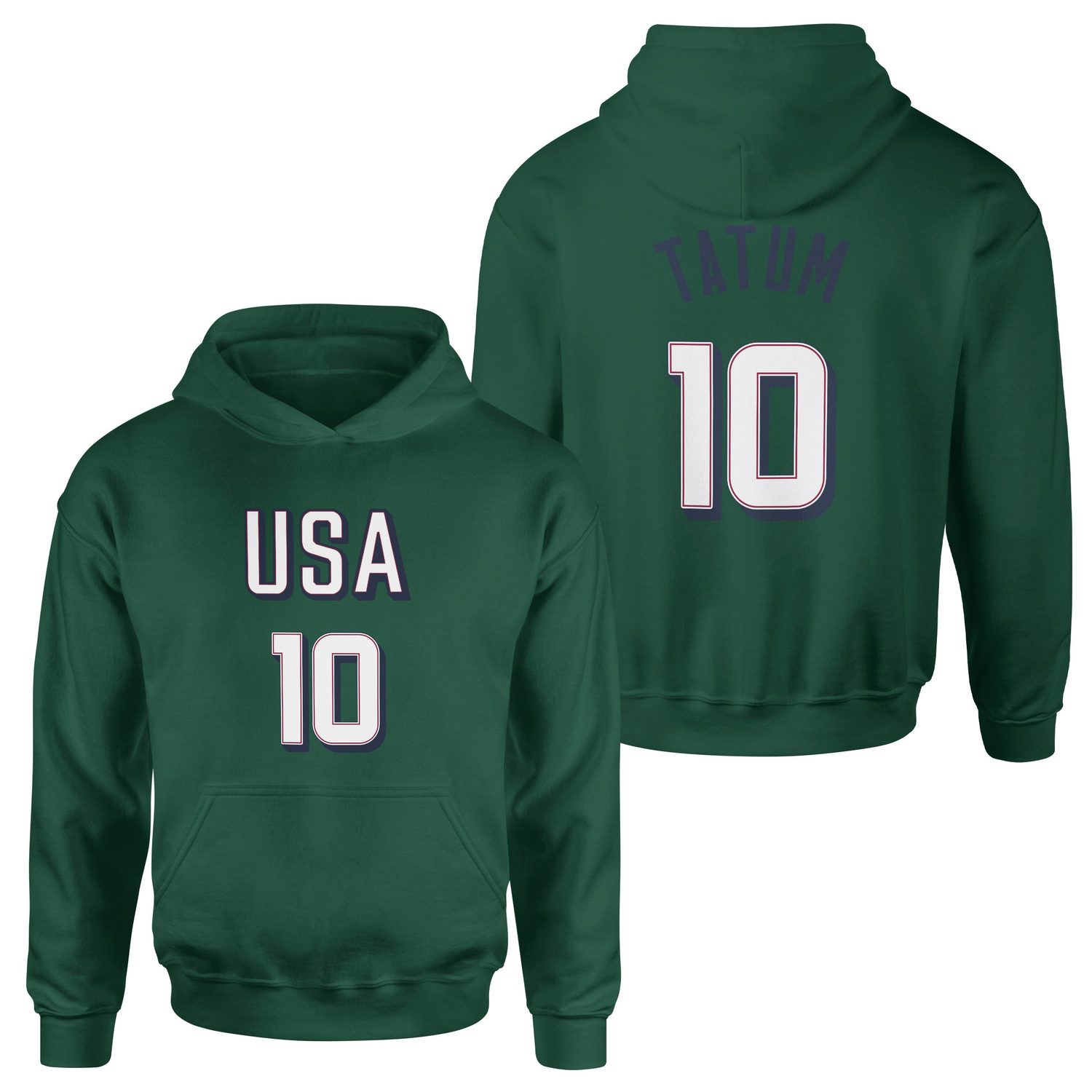 Jason Tatum Forma Hoodie XXL - Nefti Yeşili