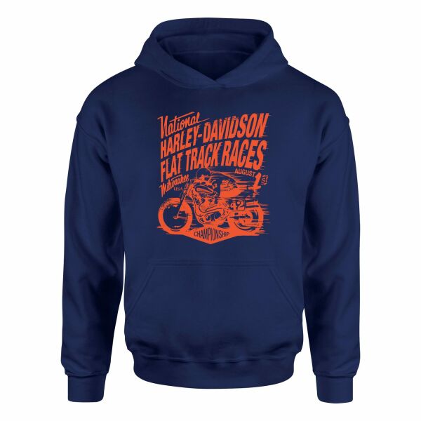 Harley-Davidson XIII Hoodie S - İndigo Mavisi