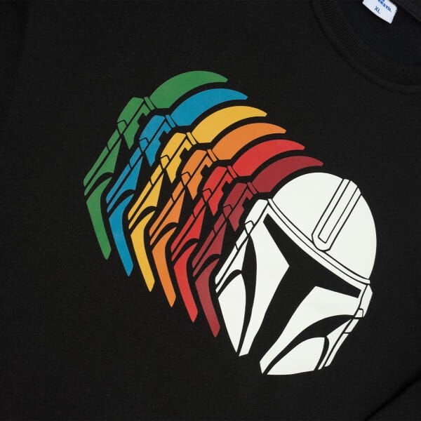 Mando Helmet Gradient Sweatshirt
