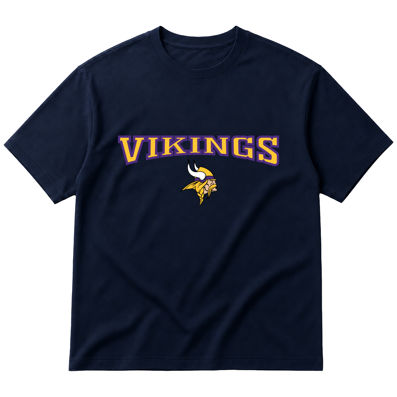 Minnesota VIKINGS B Oversize Tişört L - İndigo Mavisi