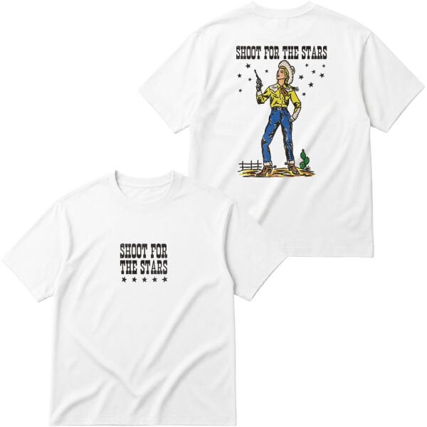 Shoot For The Stars Oversize Tişört