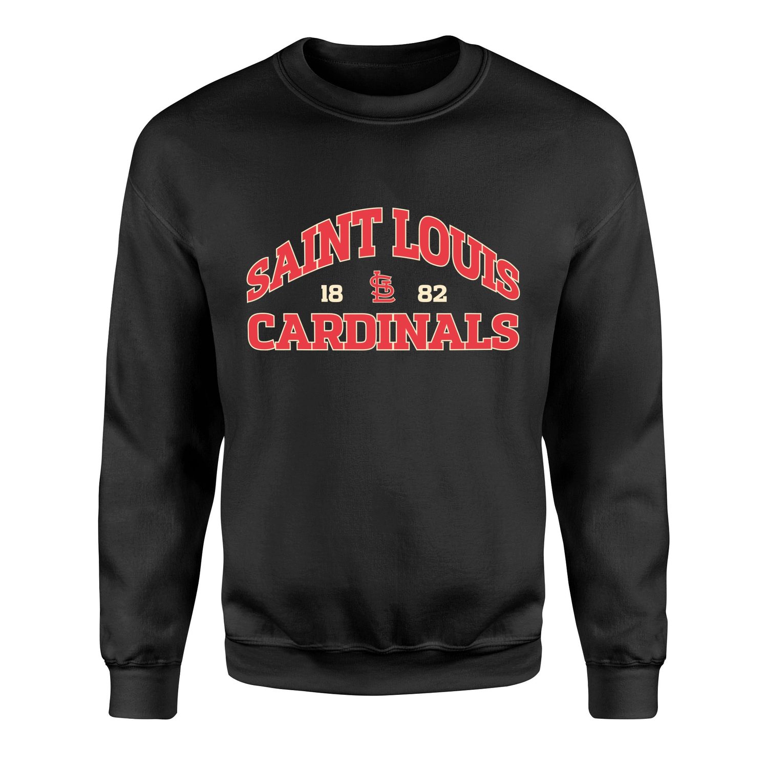 Saint Louis Cardinals 1882 Sweatshirt L - Siyah