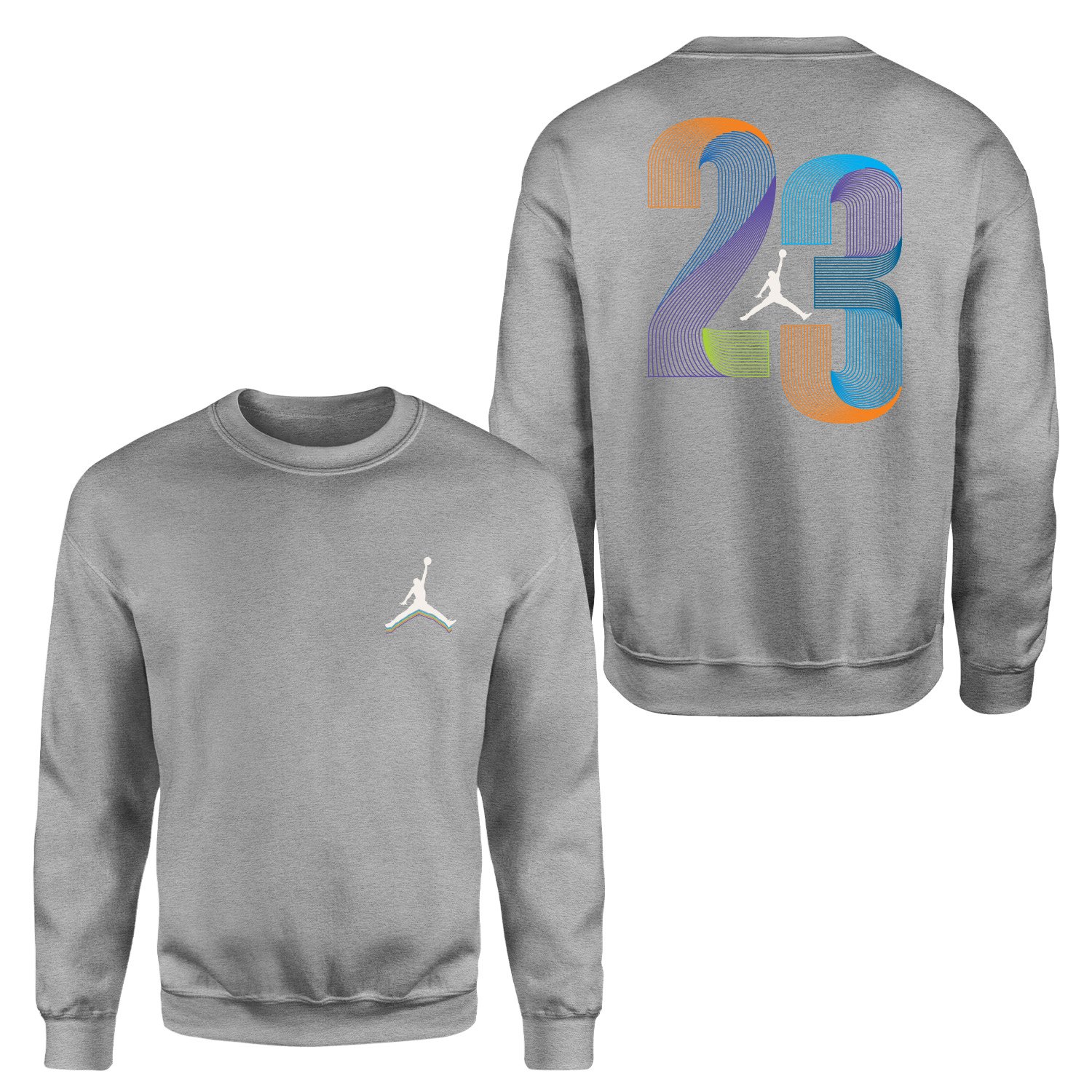 Air Jordan LC Sweatshirt M - Gri
