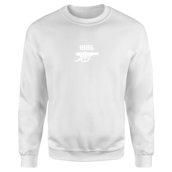 Gunners since 1886 | Arsenal Sweatshirt XL - Beyaz