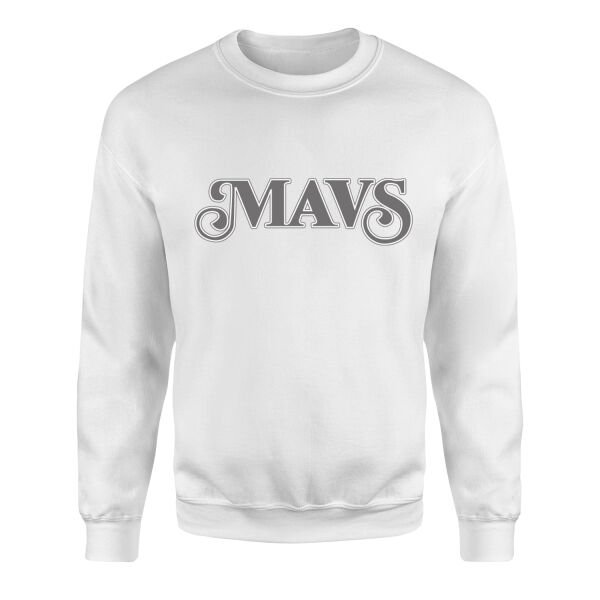 Mavs Sweatshirt S - Beyaz