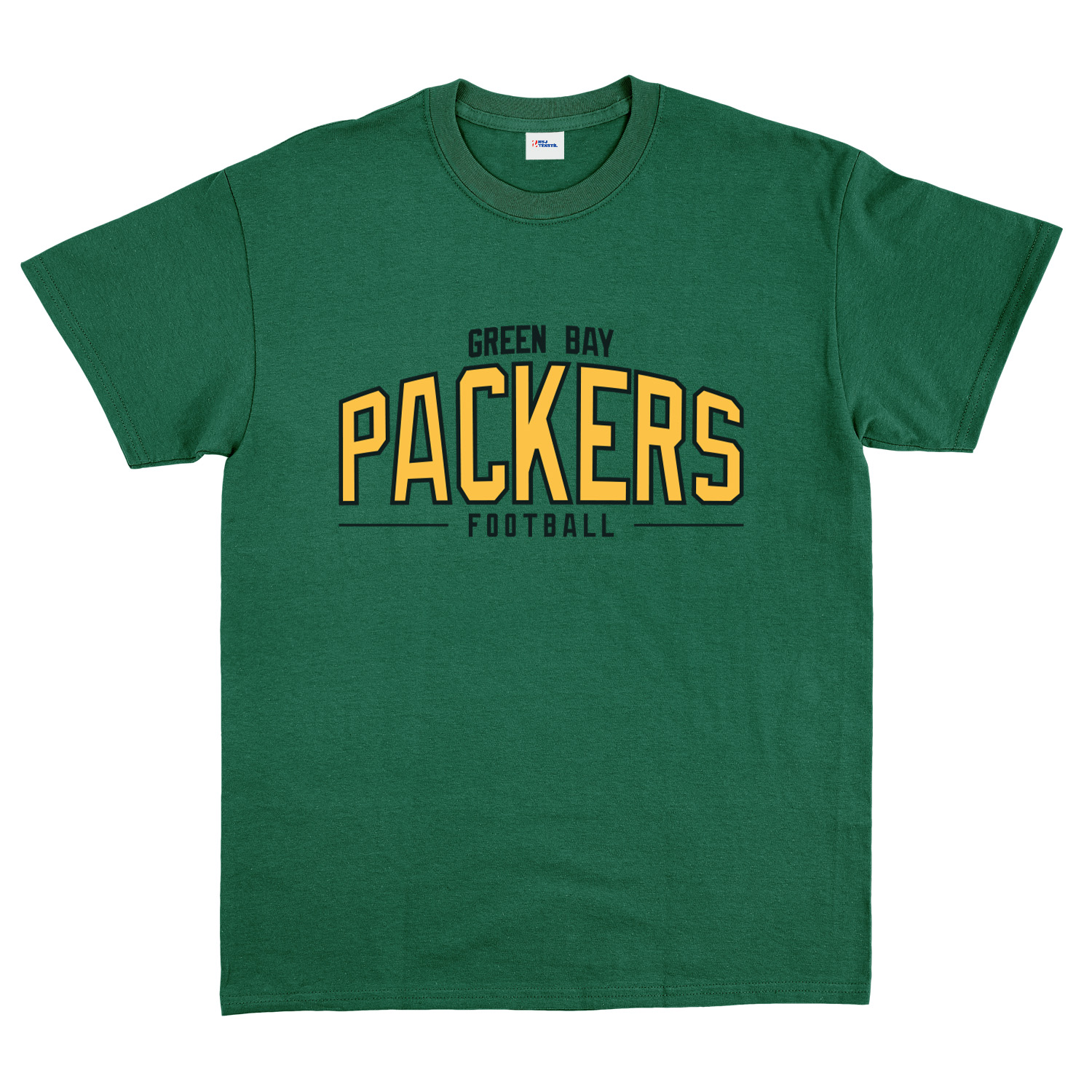 Green Bay Packers B Tişört S - Nefti Yeşili