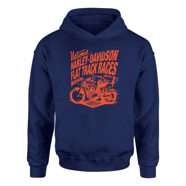 Harley-Davidson XIII Hoodie M - İndigo Mavisi