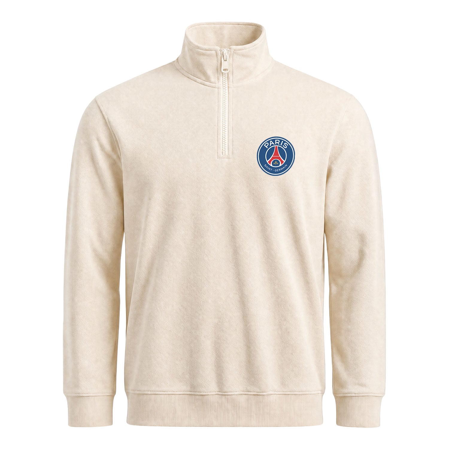 Paris Saint Germain Yarım Fermuarlı Sweatshirt
