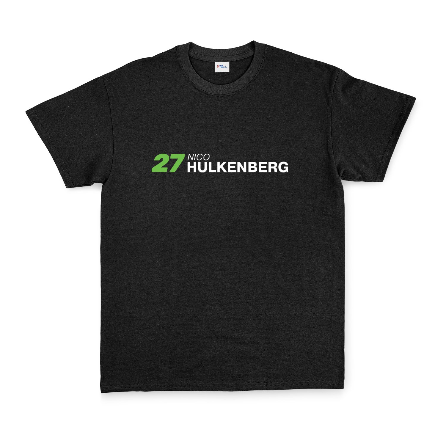Nico Hülkenberg 27 Tişört XXL - Siyah