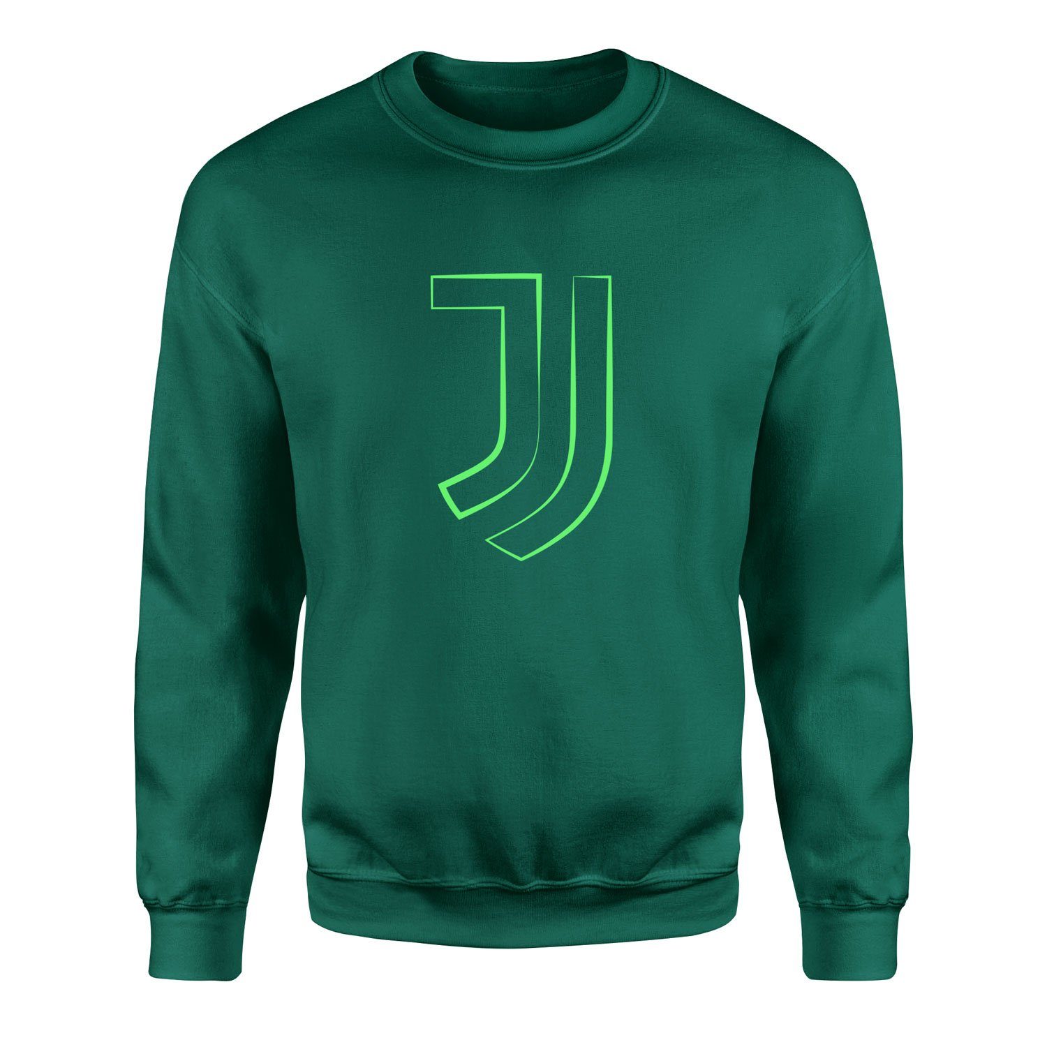 Juventus Green Strokes Sweatshirt XL - Nefti Yeşili