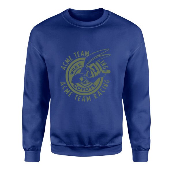 Acme Racing Team Sweatshirt S - İndigo Mavisi