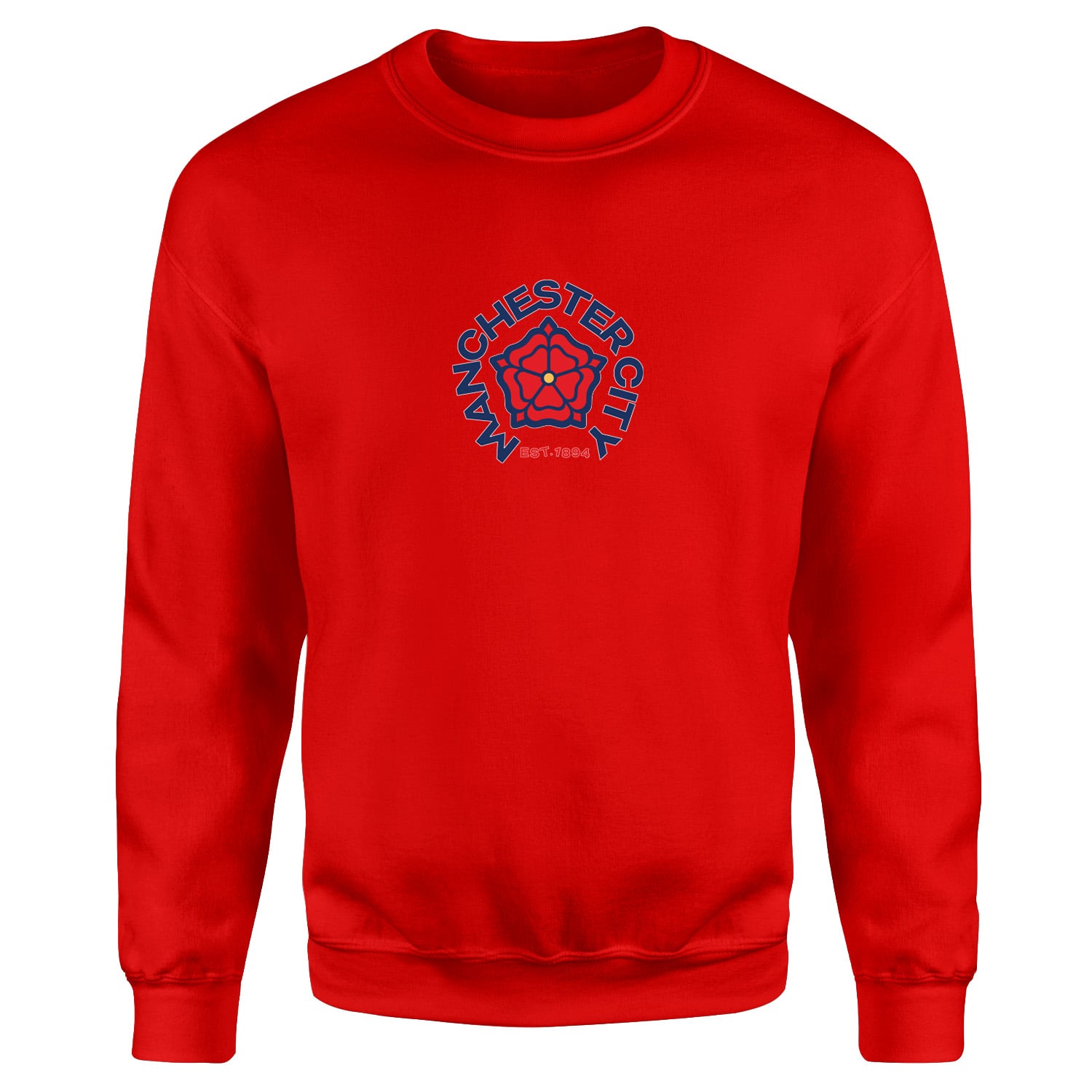 MAN City 1894 Sweatshirt S - Kırmızı