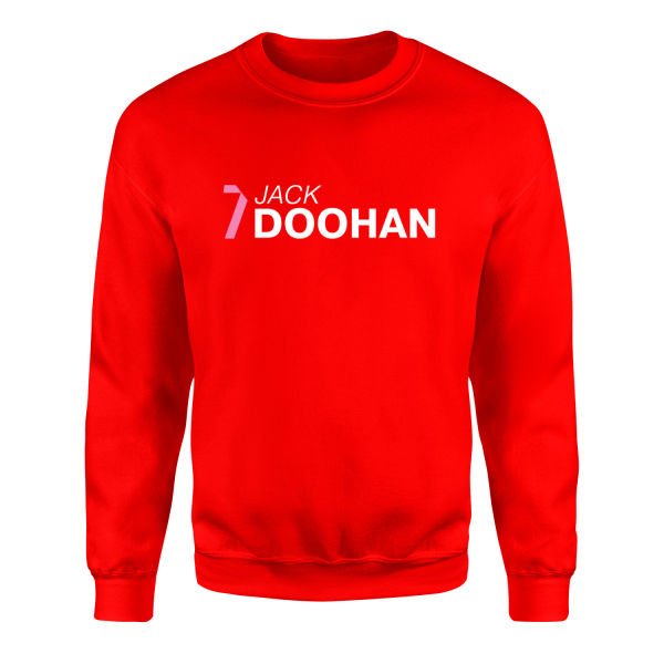 Jack Doohan 7 Sweatshirt M - Kırmızı