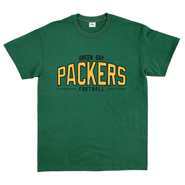 Green Bay Packers B Tişört L - Nefti Yeşili