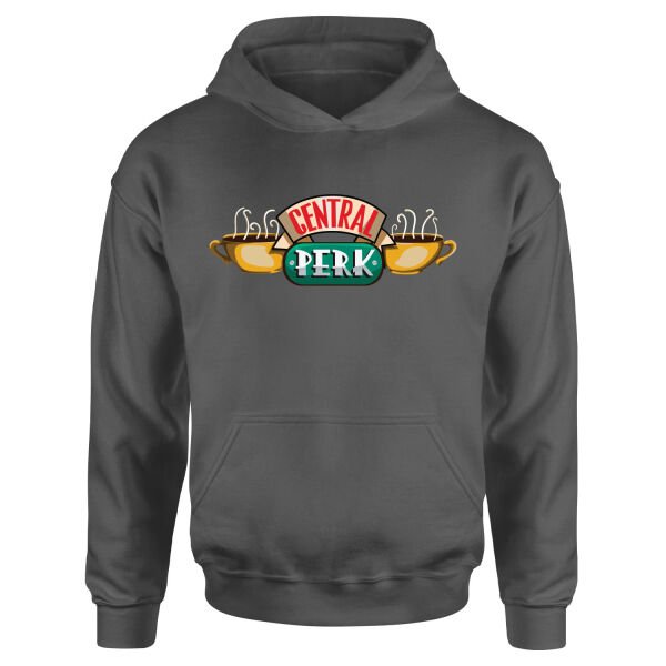 Central Perk Hoodie S - Füme