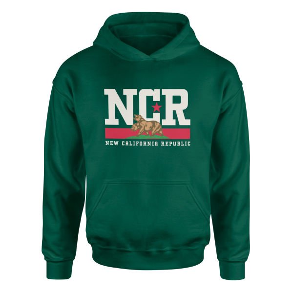 NCR | Fallout Premium Hoodie S - Nefti Yeşili