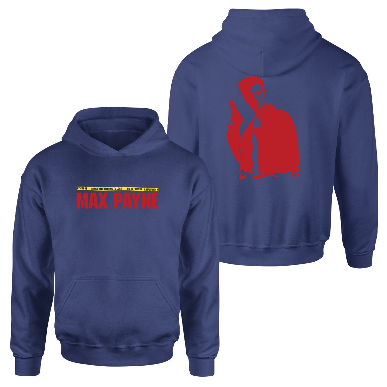 Max Payne Hoodie XL - İndigo Mavisi