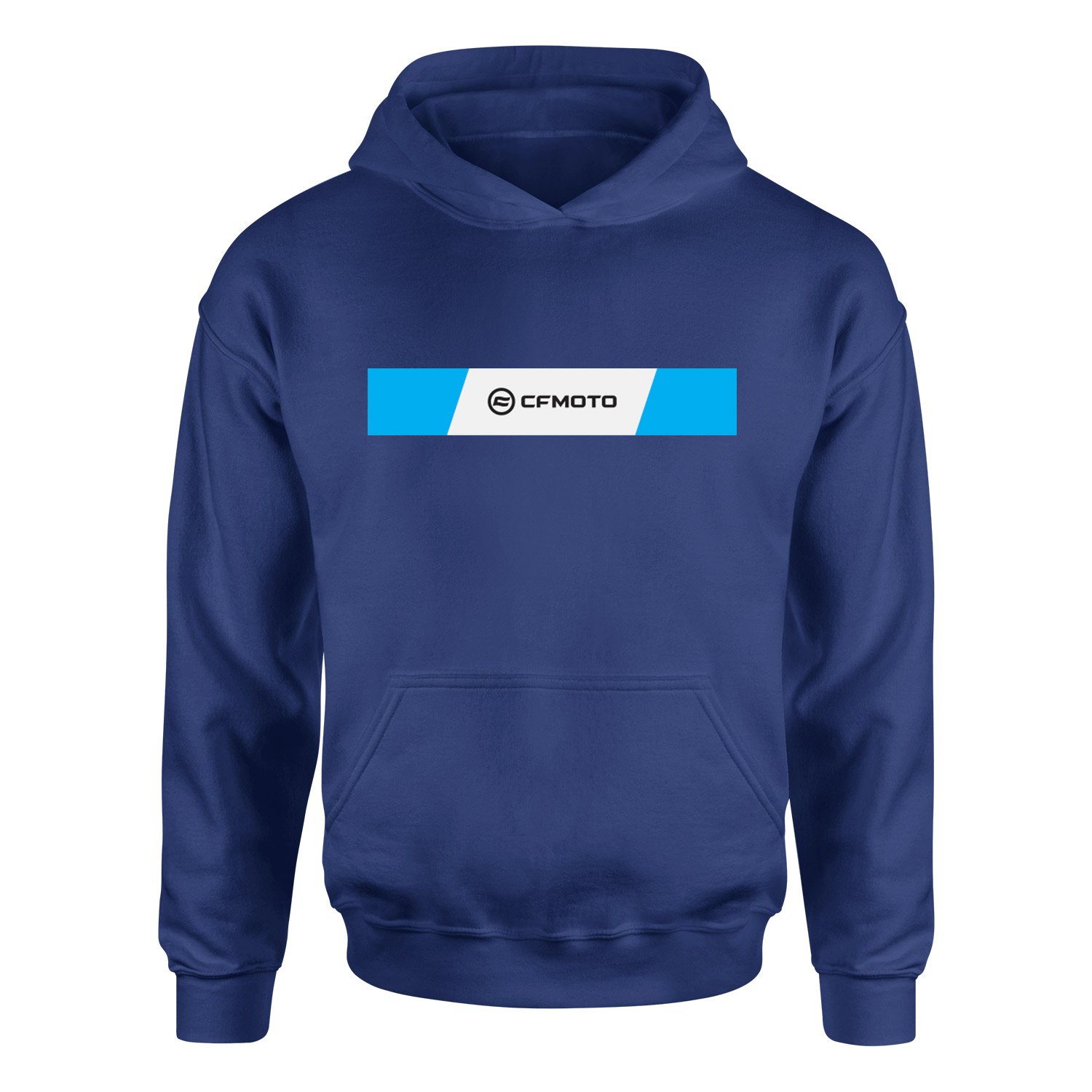 CF Graphic Hoodie XXL - İndigo Mavisi