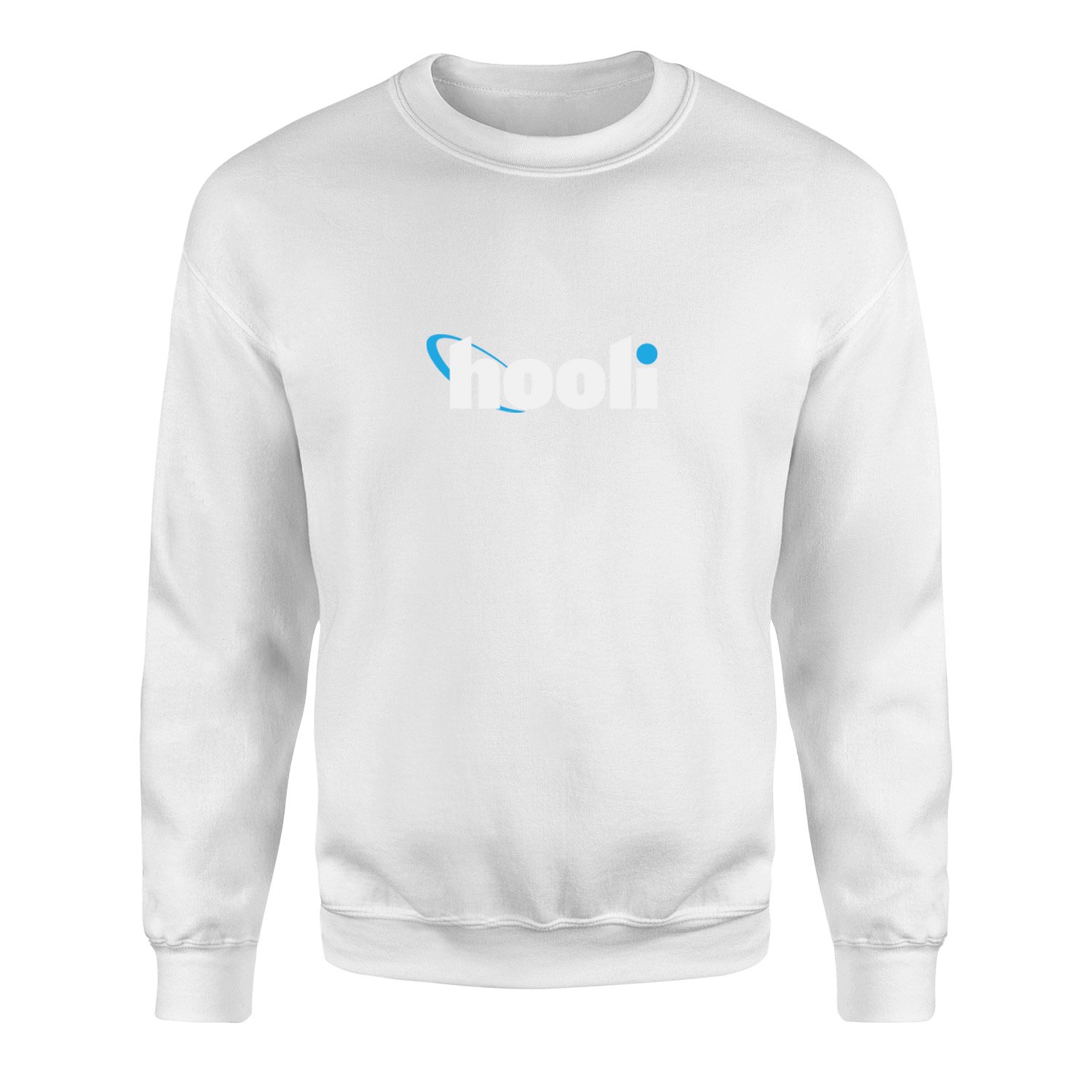 Hooli | Silicon Valley Sweatshirt S - Beyaz