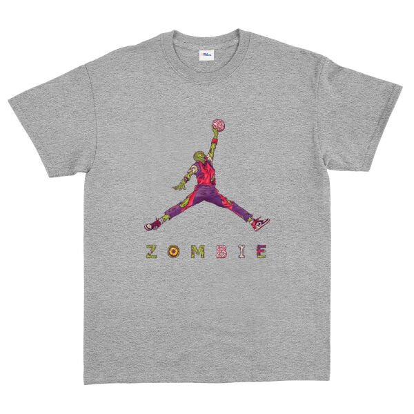Air Jordan Zombie Tişört XL - Gri