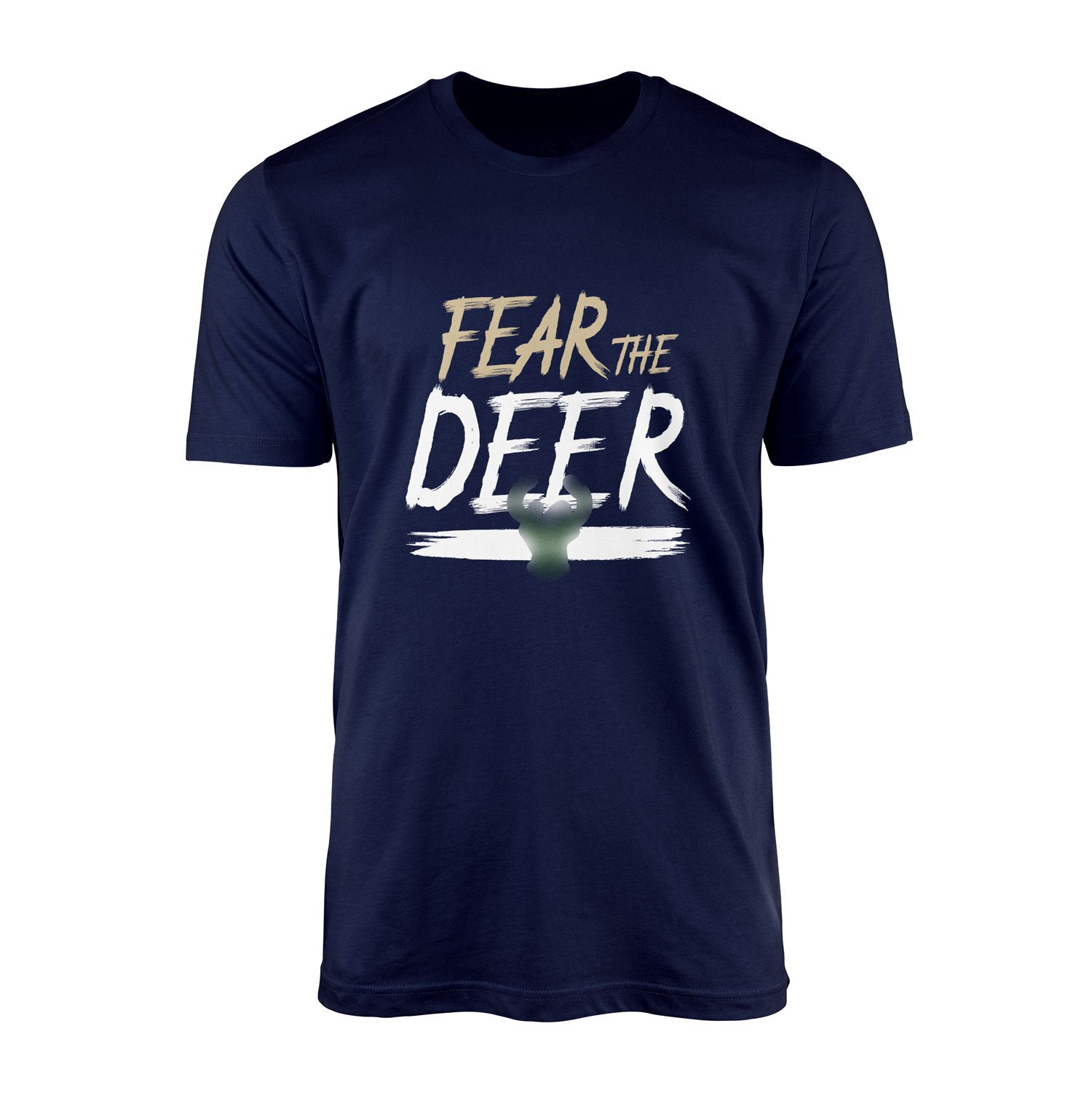Fear the Deer Tişört XXL - İndigo Mavisi
