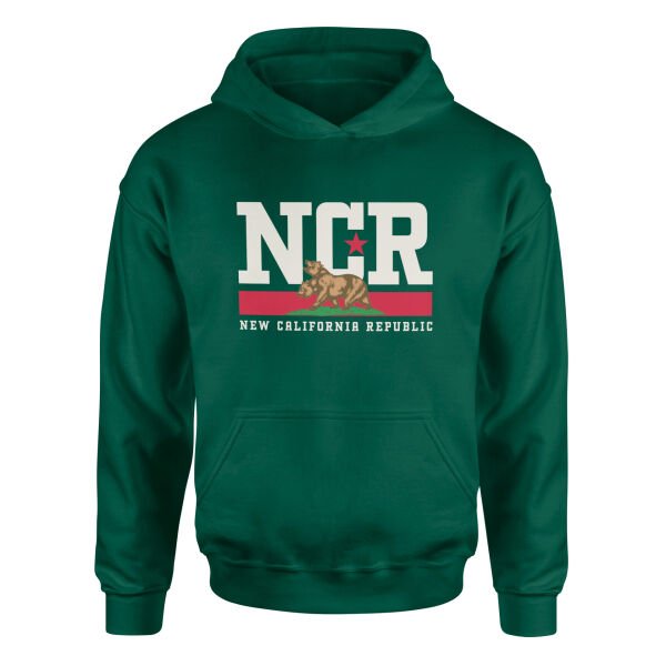 NCR | Fallout Premium Hoodie M - Nefti Yeşili