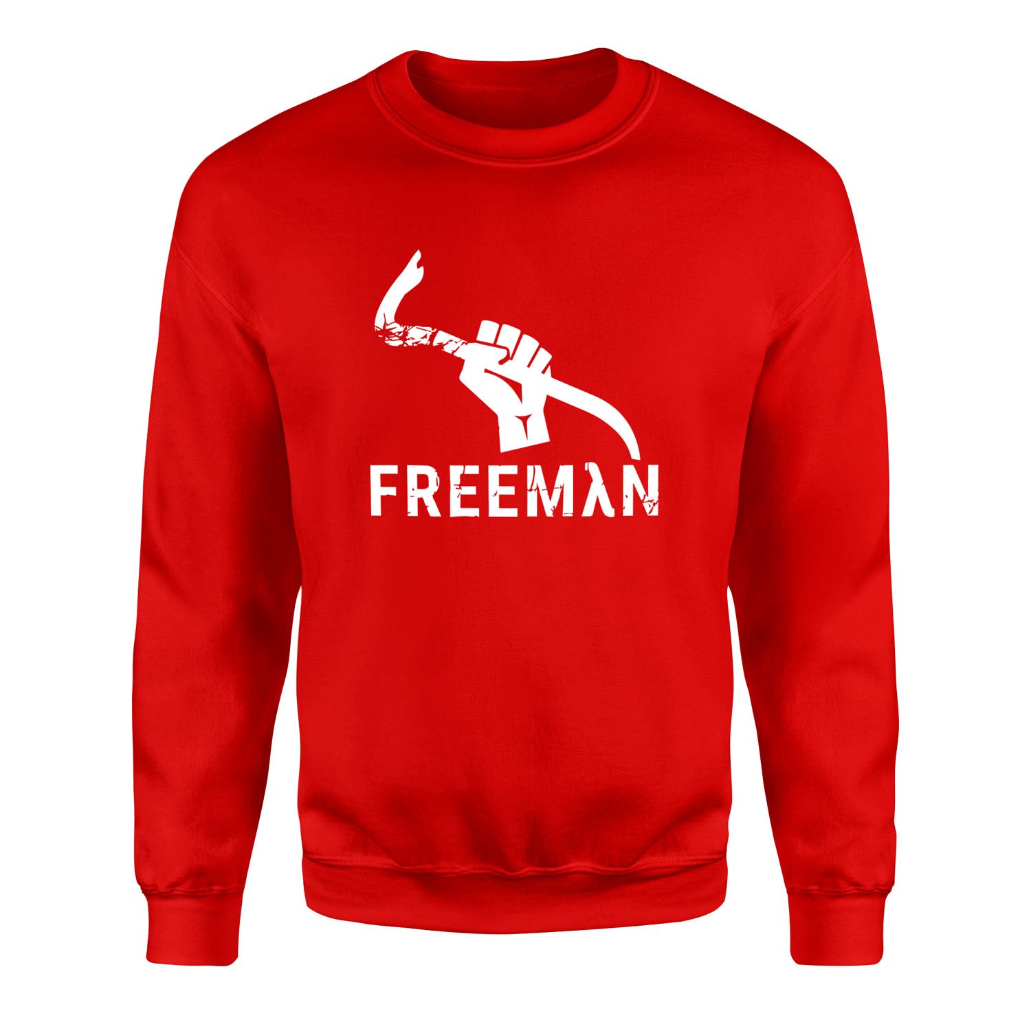 Gordon FREEMAN Crowbar Sweatshirt XL - Kırmızı