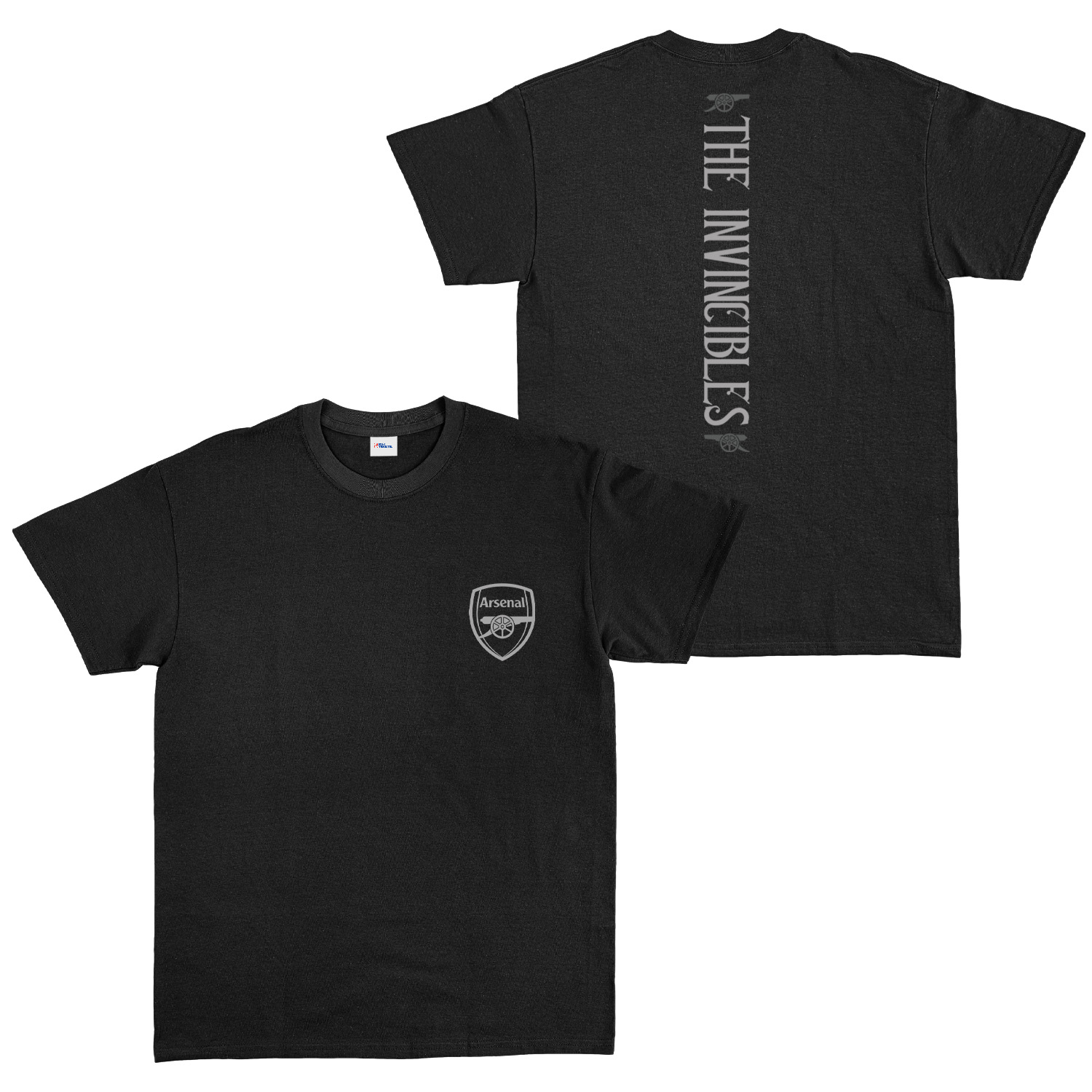 Arsenal Football Club | The Invincibles Tişört XL - Siyah