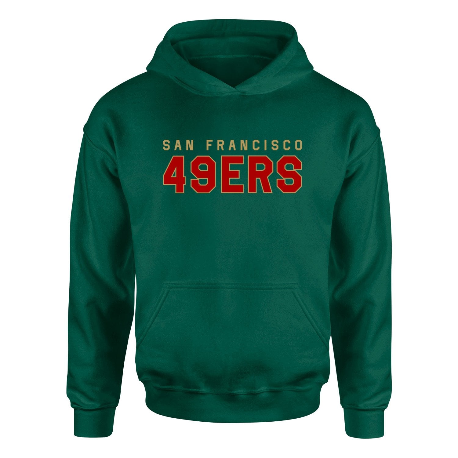 San Francisco 49ERS 25 Hoodie M - Nefti Yeşili