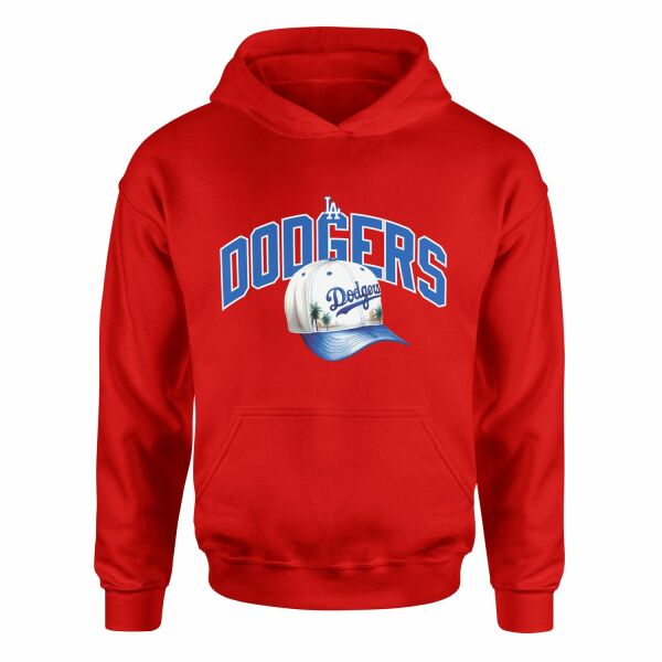 Welcome to California | Los Angeles Dodgers Hoodie S - Kırmızı