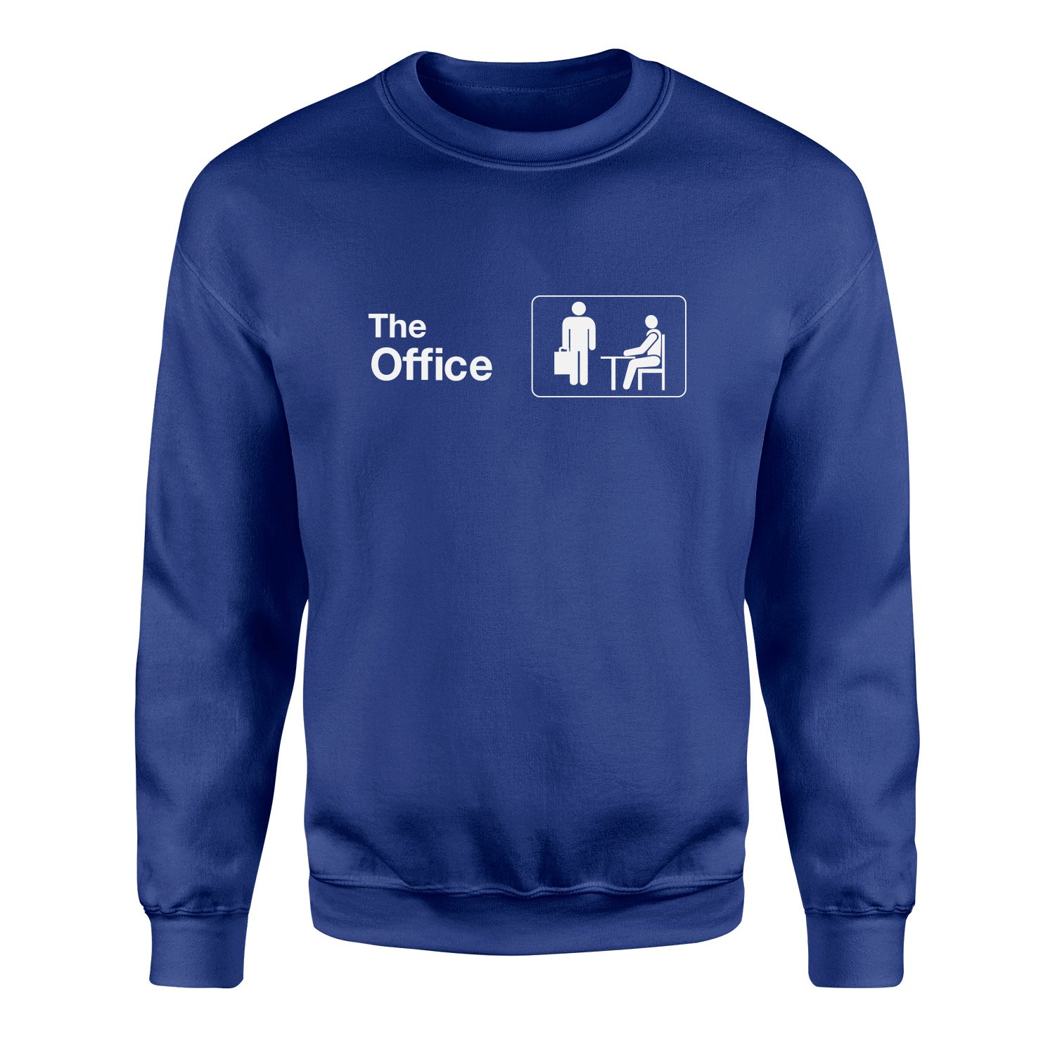 The Office Sweatshirt XL - İndigo Mavisi