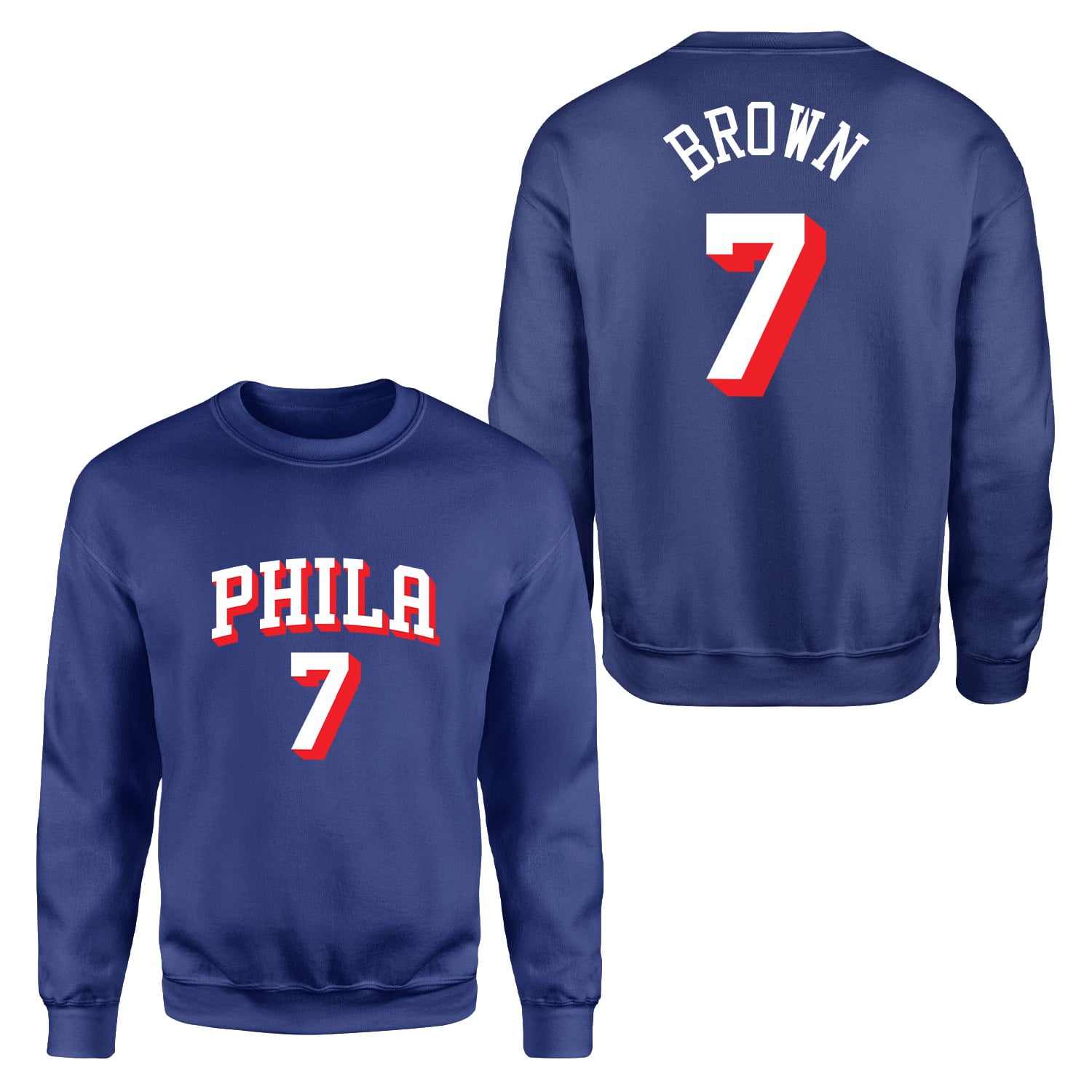 Jaylen Brown Philadelphia Forma Sweatshirt