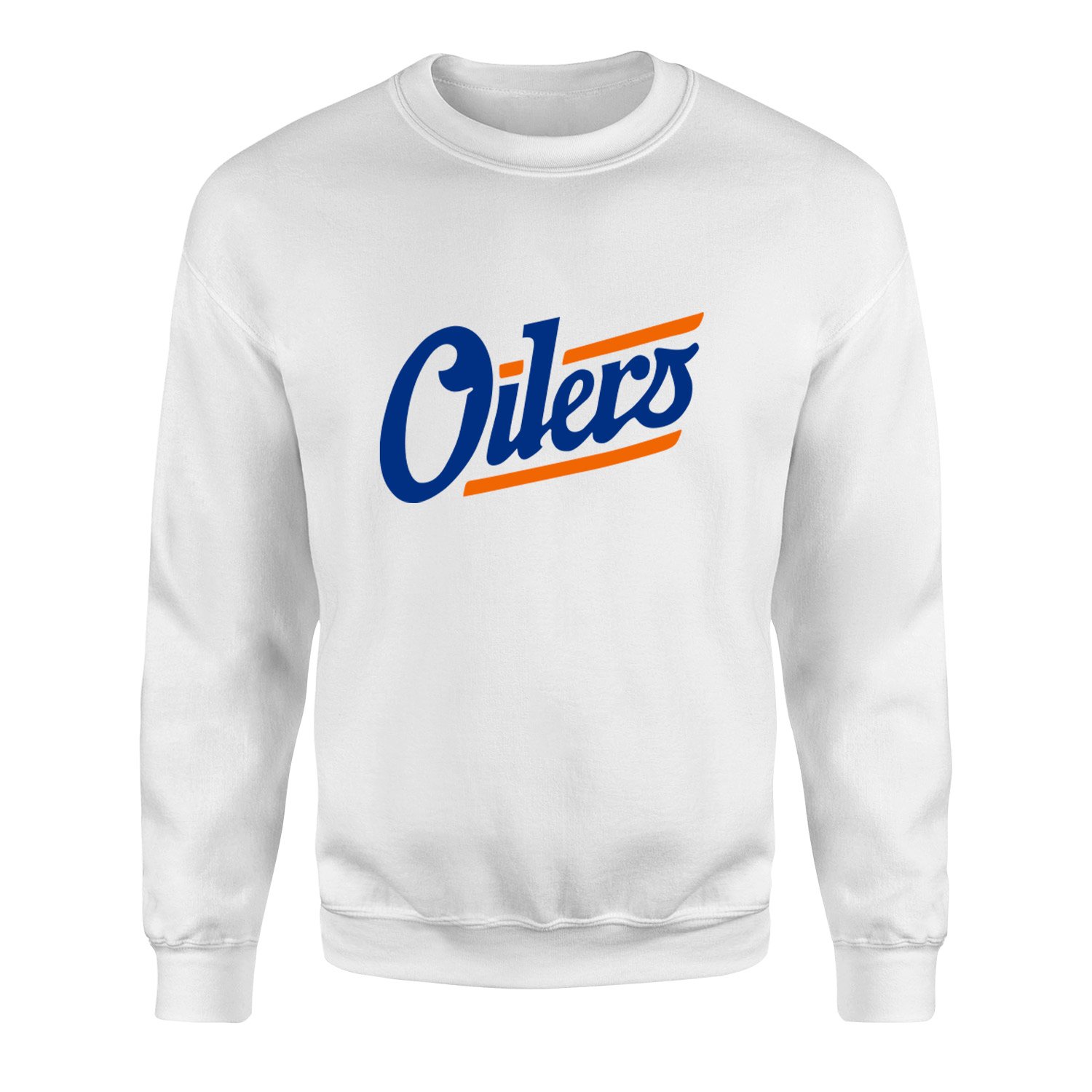 Edmonton Oilers Shield Sweatshirt XL - Beyaz
