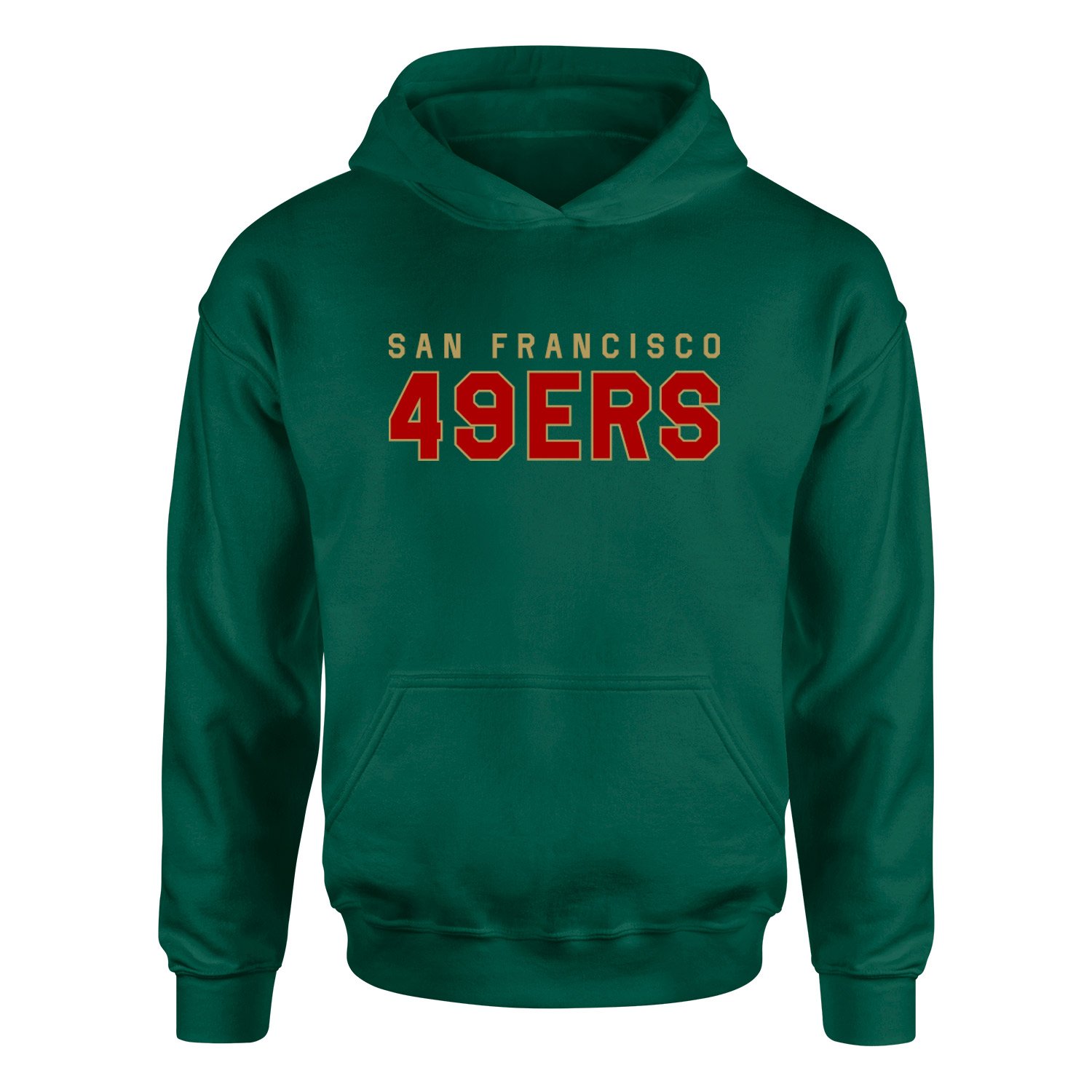 San Francisco 49ERS 25 Hoodie L - Nefti Yeşili