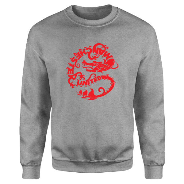MANU Dragon Sweatshirt M - Gri