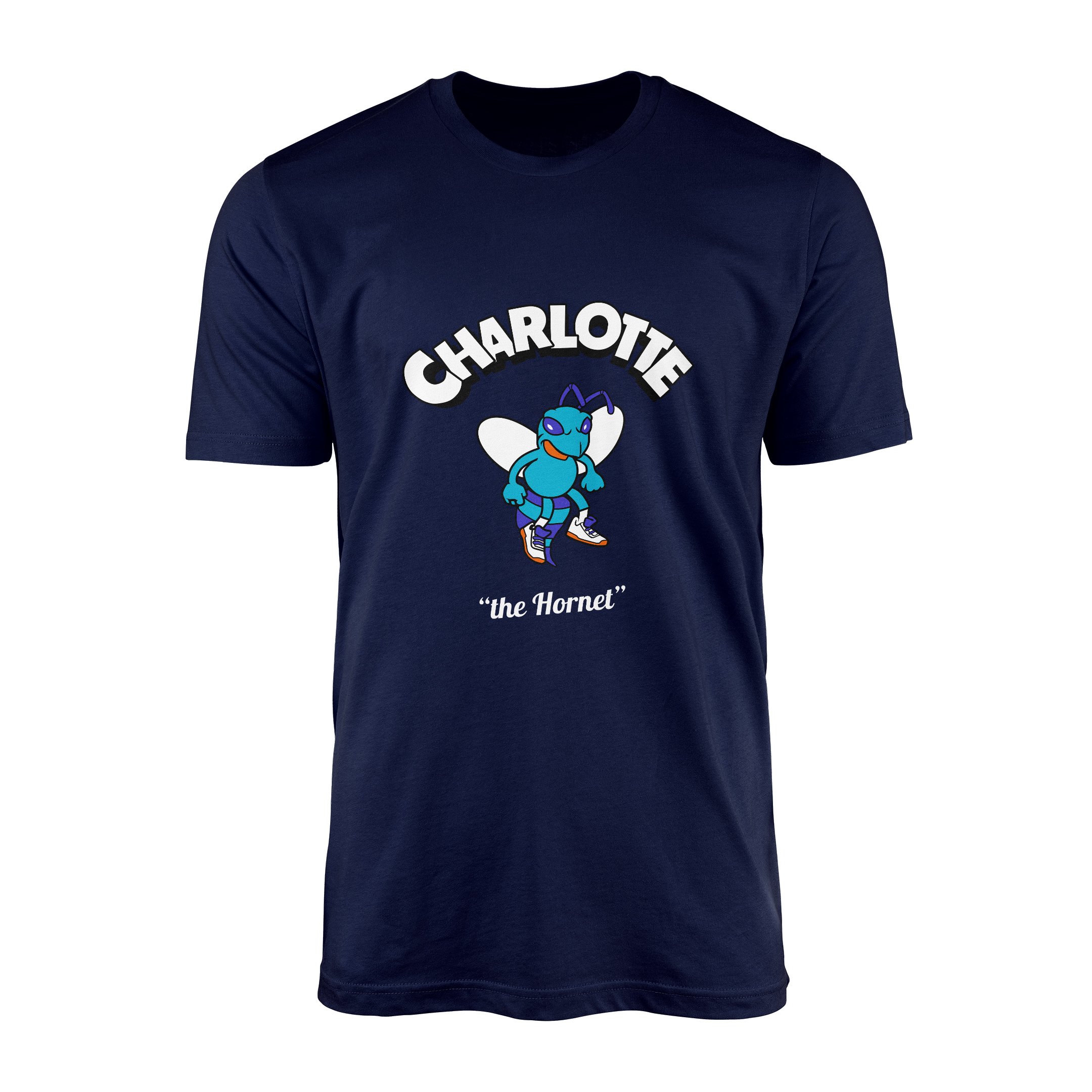Charlotte Cartoon Tişört L - İndigo Mavisi