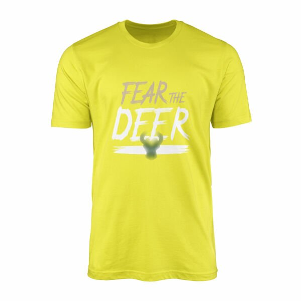 Fear the Deer Tişört L - Sarı