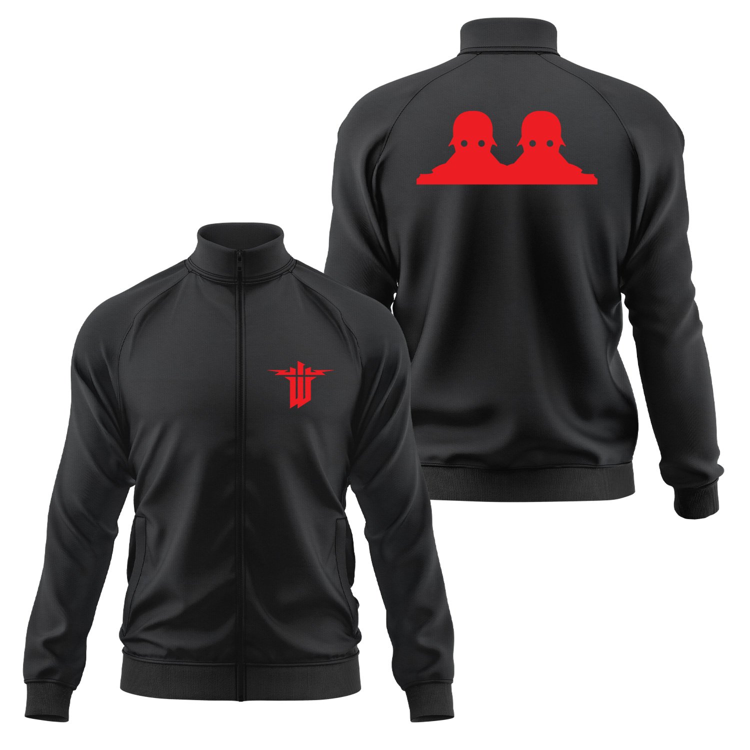 Wolfenstein | Soldat Fermuarlı Sweatshirt