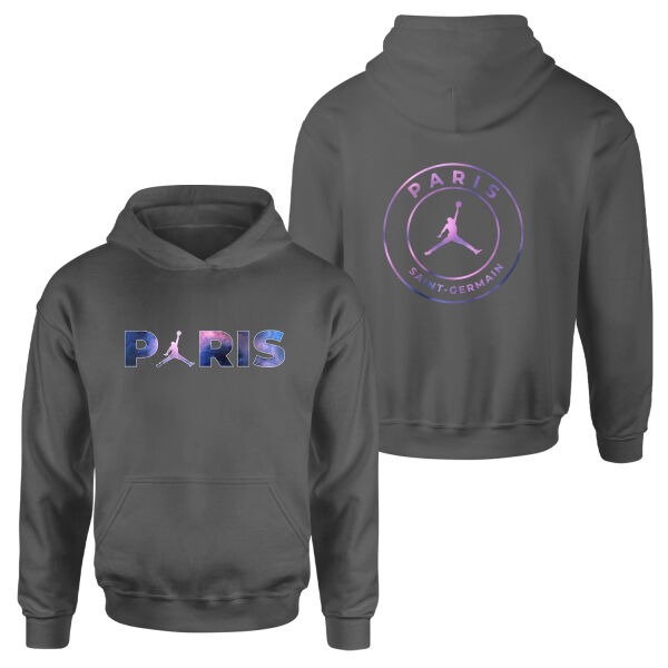 Air Jordan x Paris Saint Germain Space ED Hoodie S - Füme