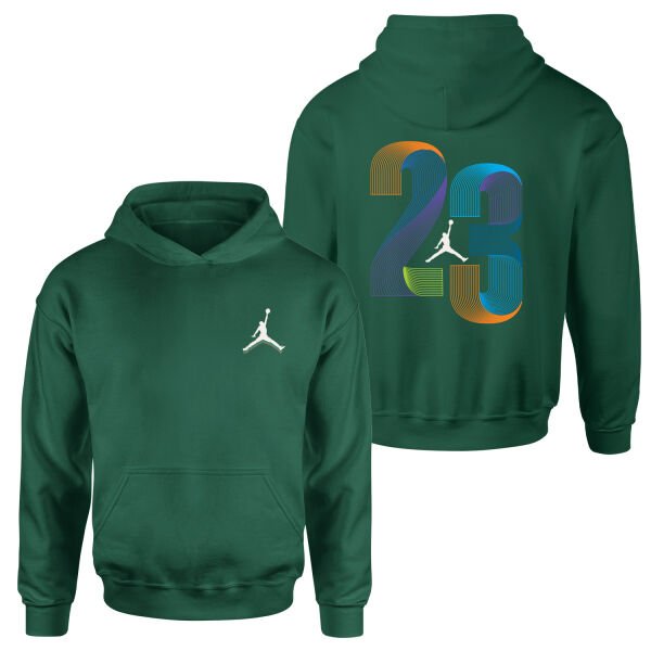 Air Jordan LC Hoodie M - Nefti Yeşili