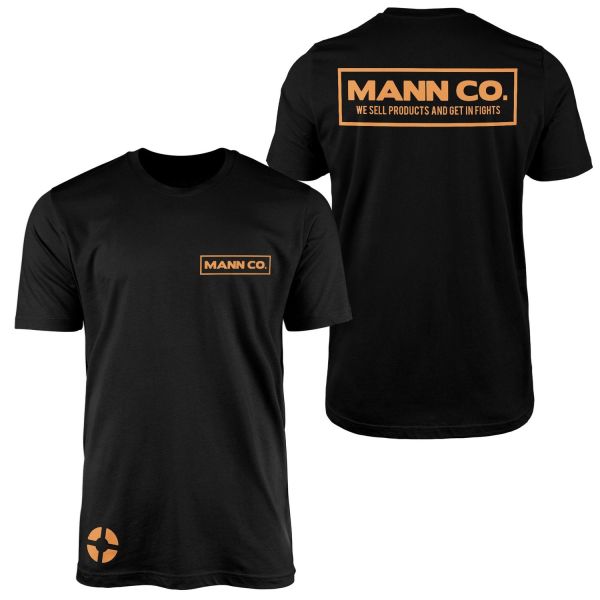 Mann CO. | TF2 Tişört S - Siyah
