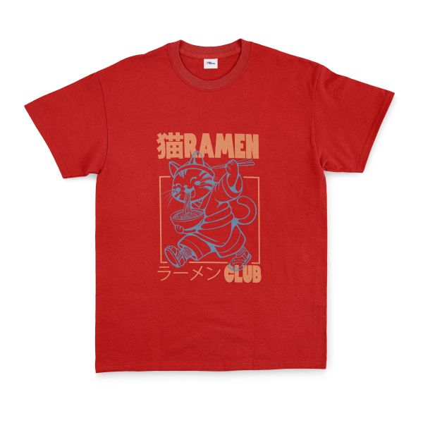 Ramen Club Tişört XL - Kırmızı