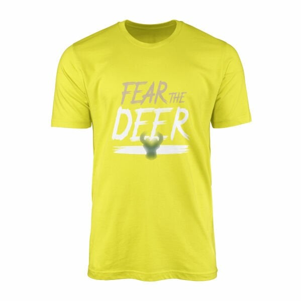 Fear the Deer Tişört S - Sarı