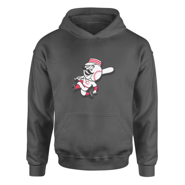 Cincinnati Reds | Mr. Red 60’s Hoodie S - Füme