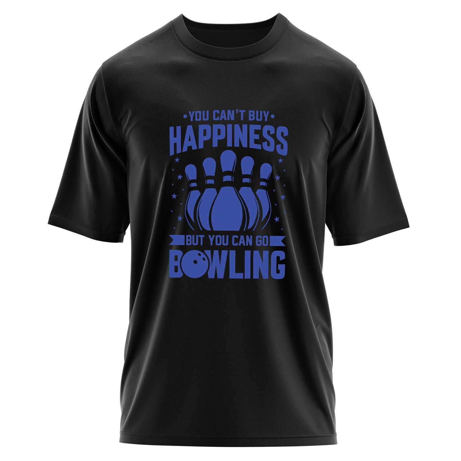 Go Bowling Oversize Tişört XL - Siyah