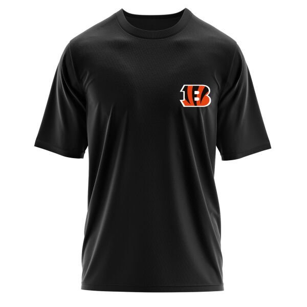 Cincinnati Bengals Oversize Tişört S - Siyah